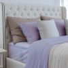Premium 4-Piece Tencel Lyocell sheet Set, Silky Soft 100% Tencel, Oeko-TEX Certified, Queen - Lilac
