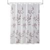 Burnout Printed Shower Curtain