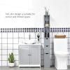 Bathroom Storage Cabinet-Grey