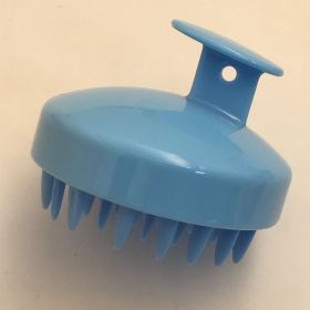 Silicone Massage Shampoo Brush (Option: Natural)